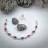 Infinity Ruby Bracelet