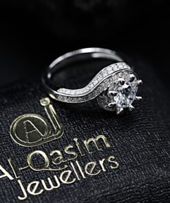Silver ring zirconia