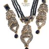 Pure Silver Polki Necklace