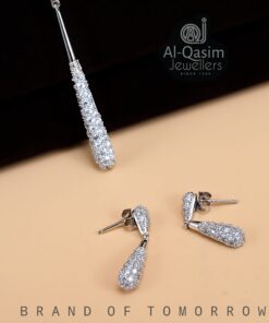 Base Bat Sterling Silver Pendant Set