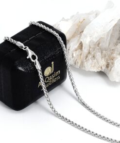 Braided Sterling Silver Chain