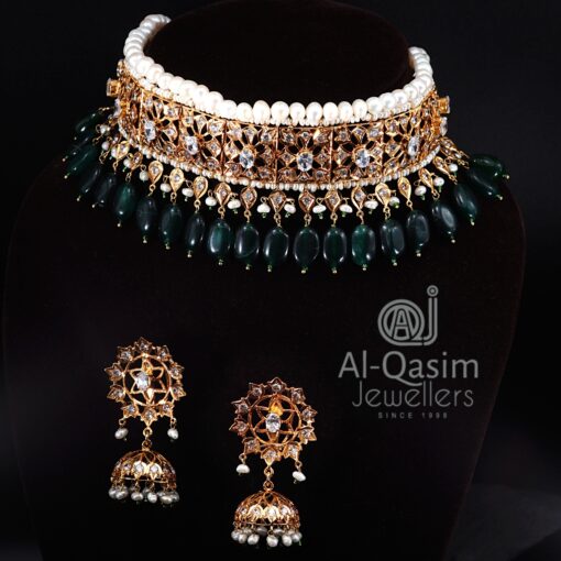 Hyderabadi Choker Patti Jewellery Set