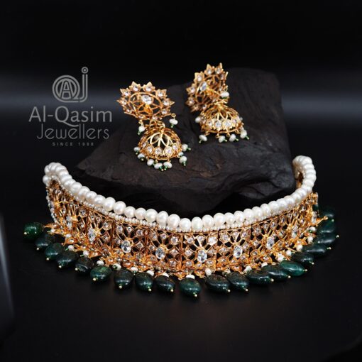 Hyderabadi Choker Patti Jewellery Set