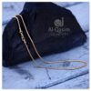Gold Plated Box Belcher Titanium Steel Chain