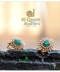 Persian Style Gold Plated Sterling Silver Earrings