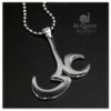Titanium Steel Ali Calligraphy Pendant