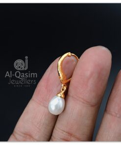 Gold Plated Silver Pearl Balian