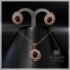 Eternity Agate Pendant Set