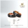 Black Satin Tungsten Carbide Band