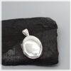 Oval Shape Sterling Silver Amulets