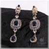 Traditional Asian Silver Earrings