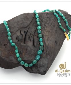 Real Emerald String Necklace