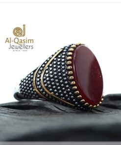 Titanium Steel Antique Turkish Ring