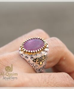 925 Silver Ruby Persian Ring