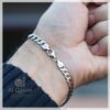925 Silver Curb Bracelet
