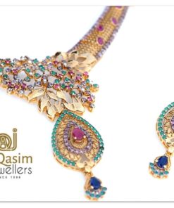 Gold Plated Silver Wedding Set