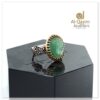 Jade Persian Silver Ring