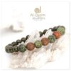 Jade & Fossil Beads Bracelet