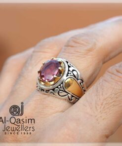 Alexandrite SIlver Persian Ring