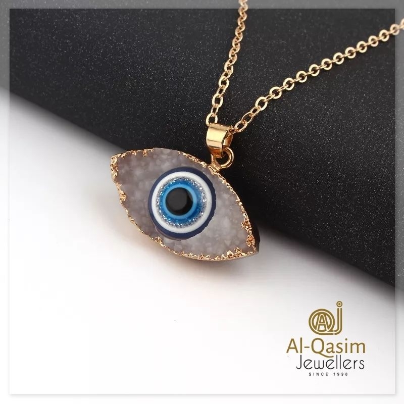 Evil Eye Steel Pendant