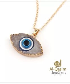Evil Eye Steel Pendant