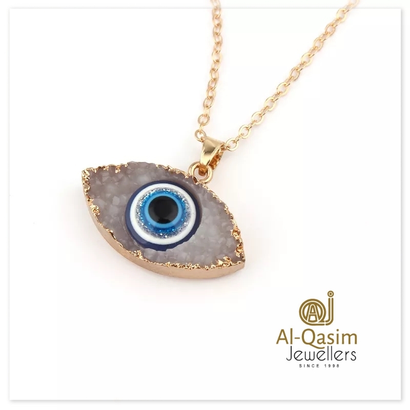 Evil Eye Steel Pendant