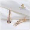 Fancy Rose Gold Earrings