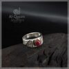 Ruby Persian Silver Band