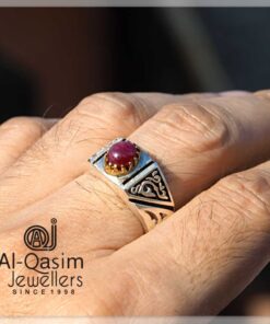 Ruby Persian Silver Band