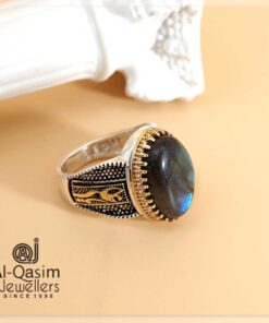 Labradorite Persian Silver Ring