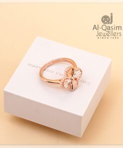 Clover Rose Gold Ring