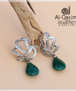 Diamond Style Drop Earrings
