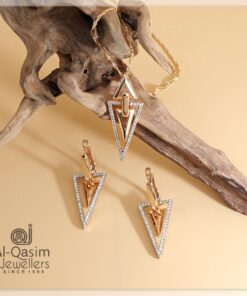 Vector Rose-Gold Pendant Set