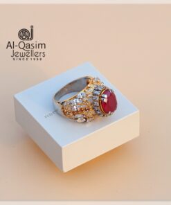 Signity Gold Plated Silver-Ring