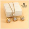 925 Gold Plated Locket-Set