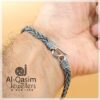 Fox Braided Antique Silver-Bracelet