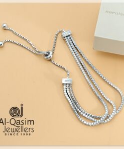 Zirconia Multi-String Adjustable Bracelet