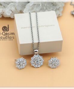 Micro Marquise Pendant Set