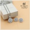 Micro Marquise Pendant Set