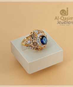 Diana Gold Plated Silver Ring