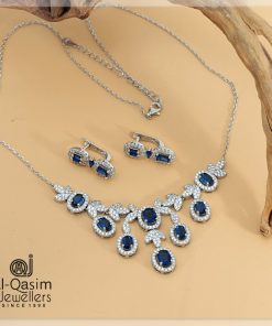 Icon Silver Necklace Short Set