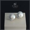 Moon Pearl Silver Earring