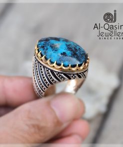 Irani Feroza Silver Ring