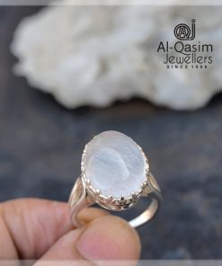 Dur-e-Najaf Ladies Silver Ring