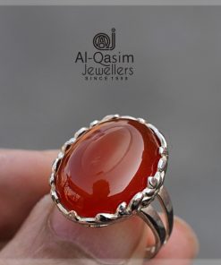 Yemeni Aqeeq Ladies Ring