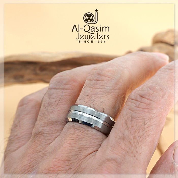 Tungsten Carbide Engagement Band