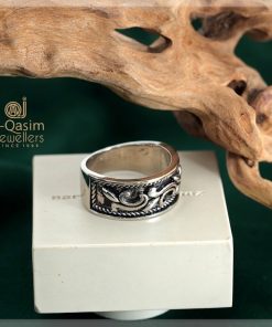 Antique Ivy Silver Ring