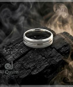Laser Cut Silver Band