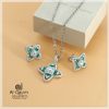 Astroid Silver Pendant Set
