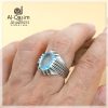 Blue Topaz Turkish Silver Ring